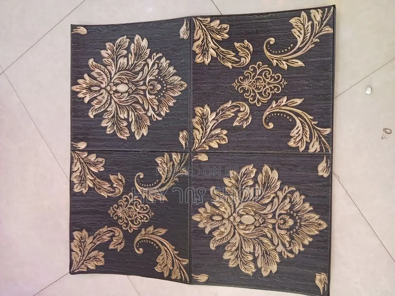 የ 3d ፎም ግድግዳ ስቲከር / 3 D Wallpaper Sticker