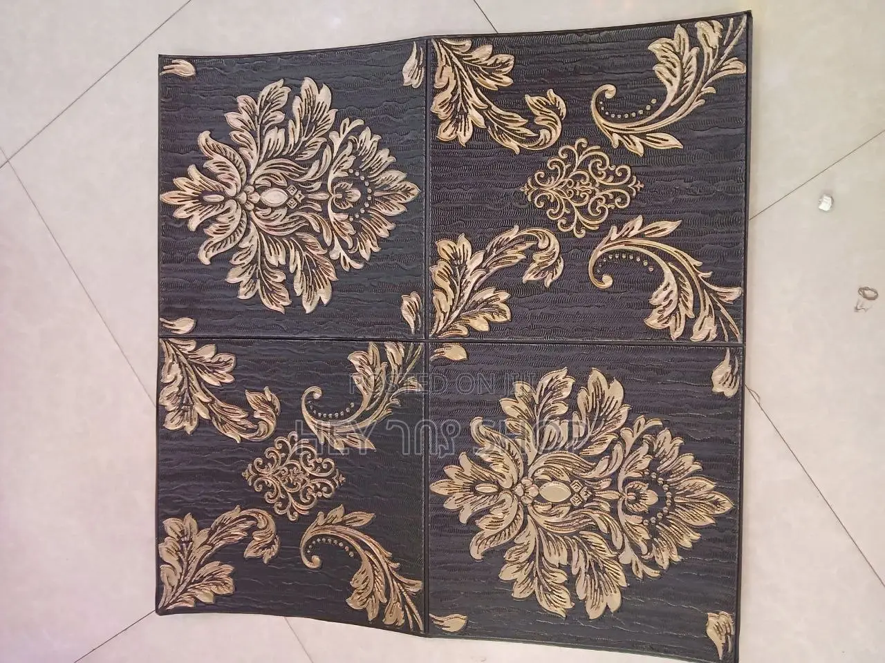 የ 3d ፎም ግድግዳ ስቲከር / 3 D Wallpaper Sticker