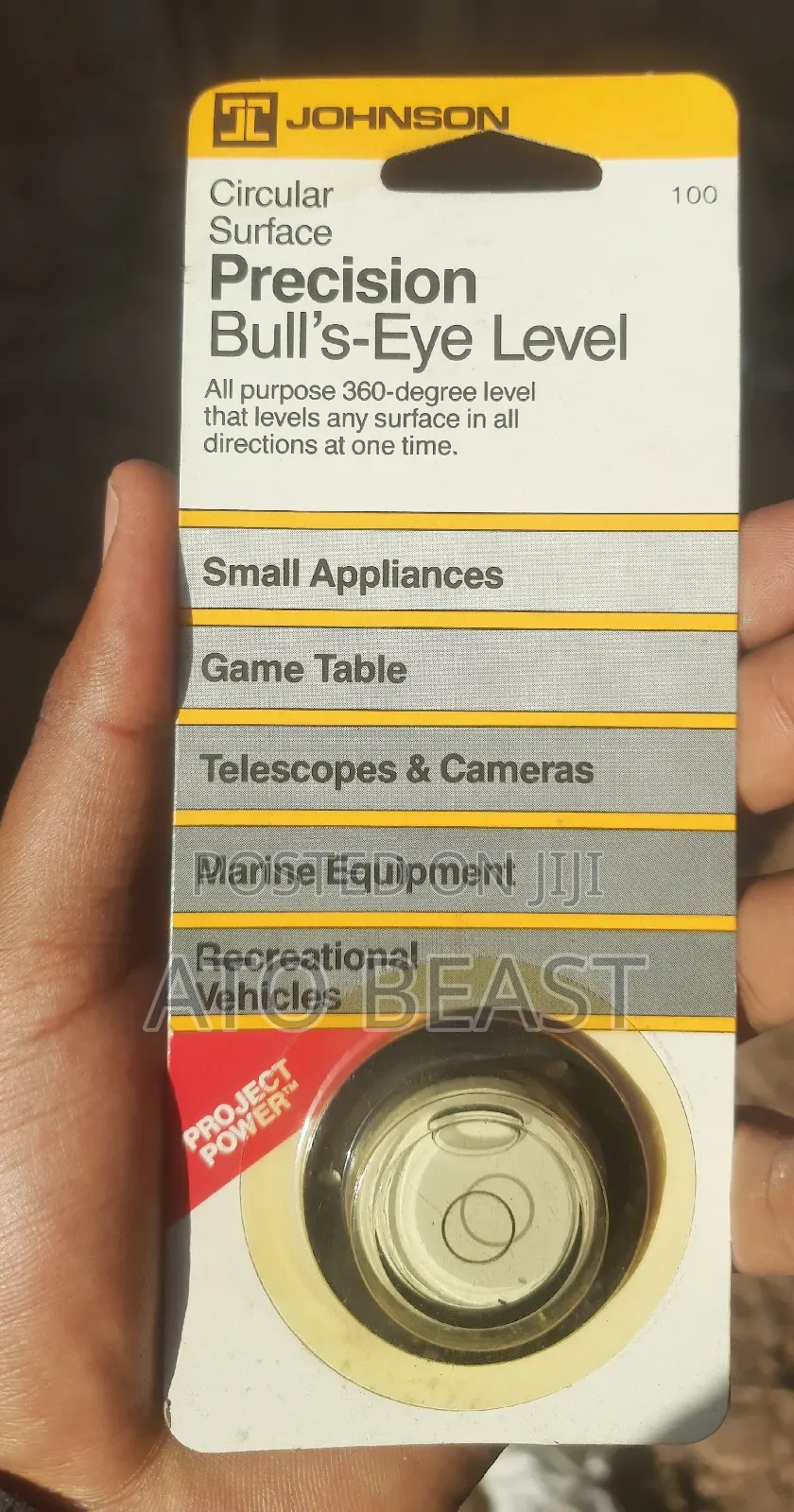 Johnson Level 100 Bull's-Eye Level