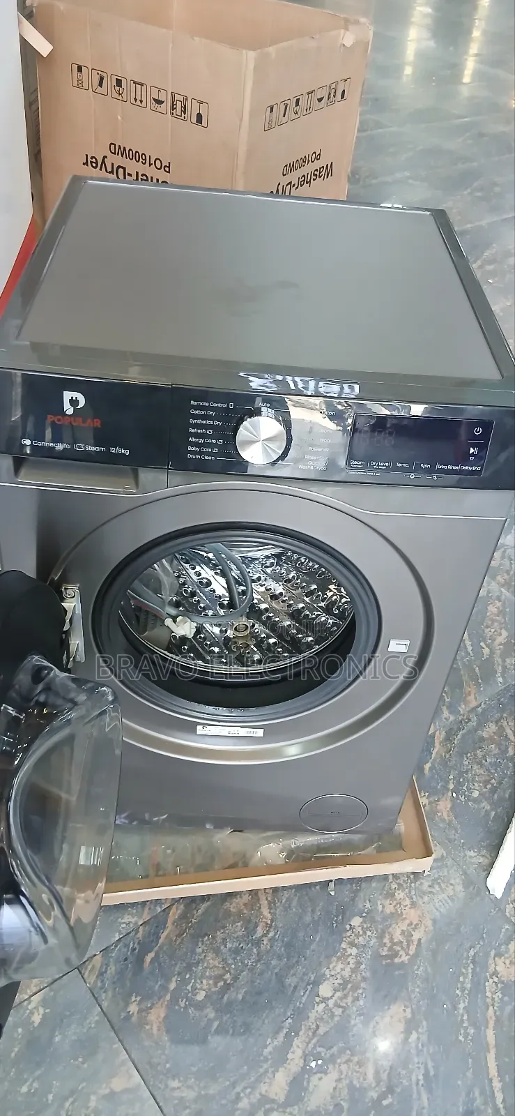  Popular 12/8kg Automatic Washing –Powerful, Clean Efficient! 