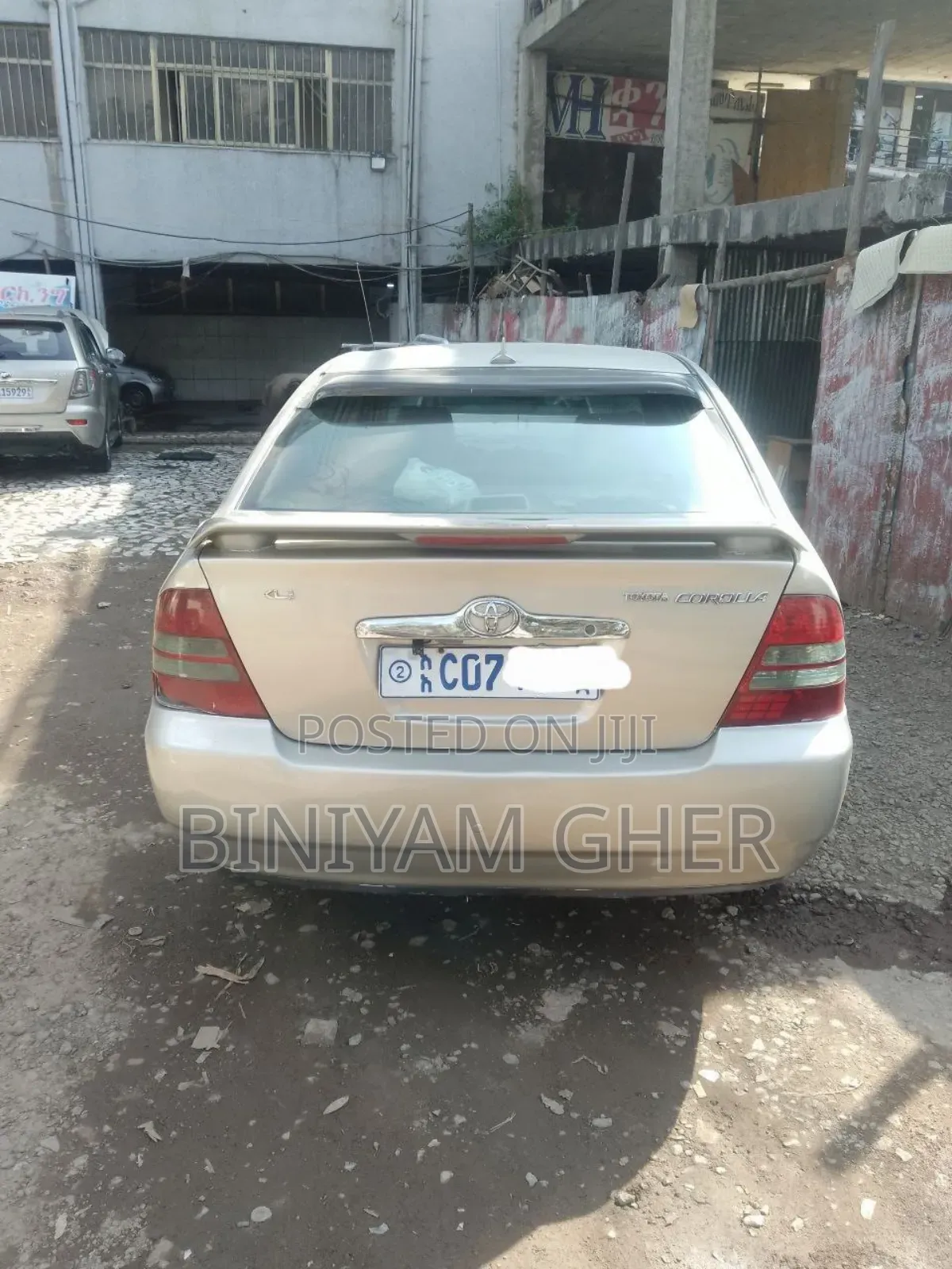 Toyota Corolla 2003 Gold