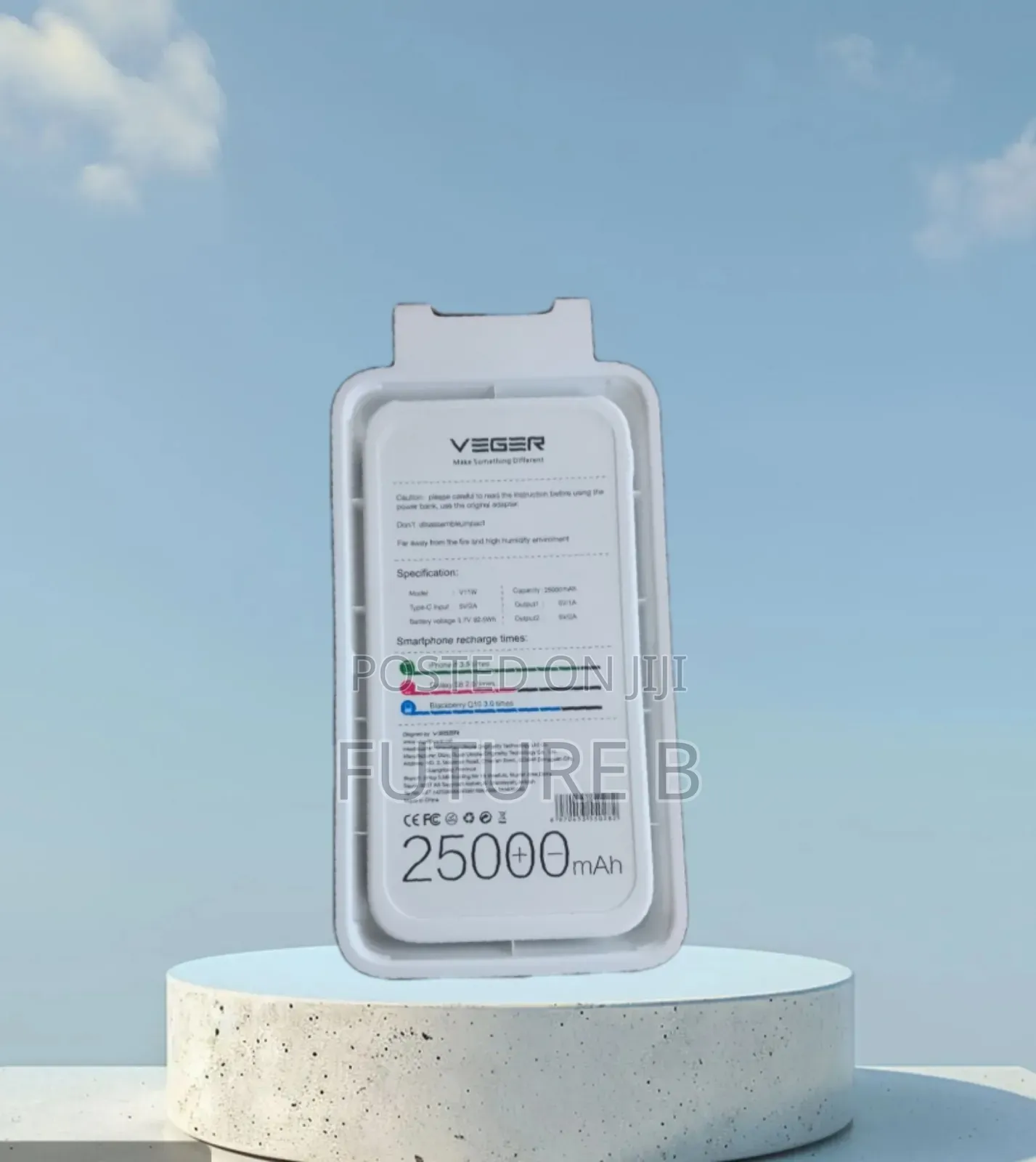 Brand New Veger Powerbank: Multiple Ports