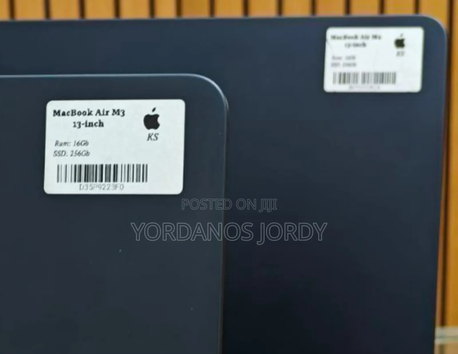 New Laptop Apple MacBook Air 2024 M3 13-Inch 8GB Apple M3 SSD 256GB