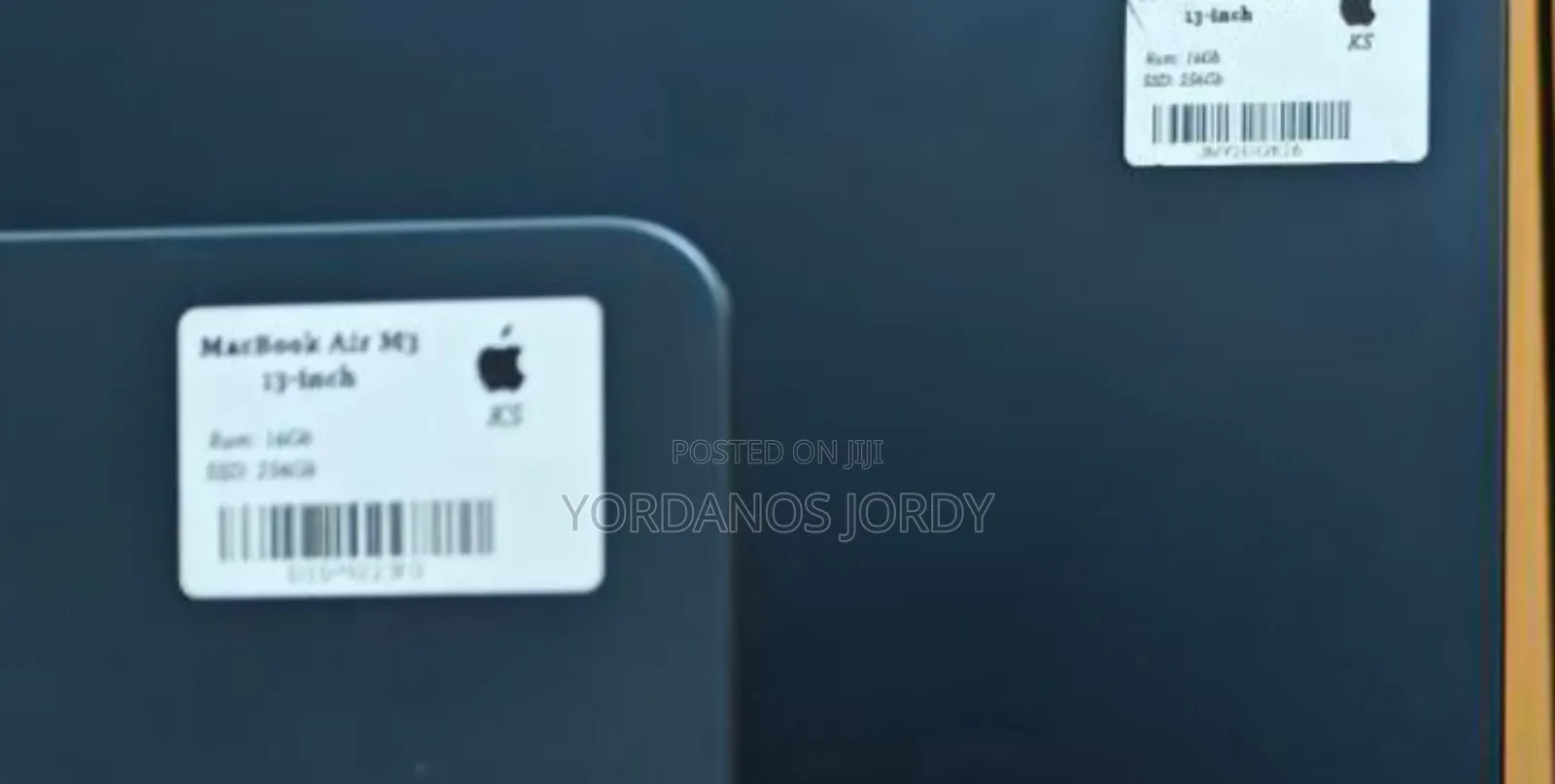 New Laptop Apple MacBook Air 2024 M3 13-Inch 8GB Apple M3 SSD 256GB