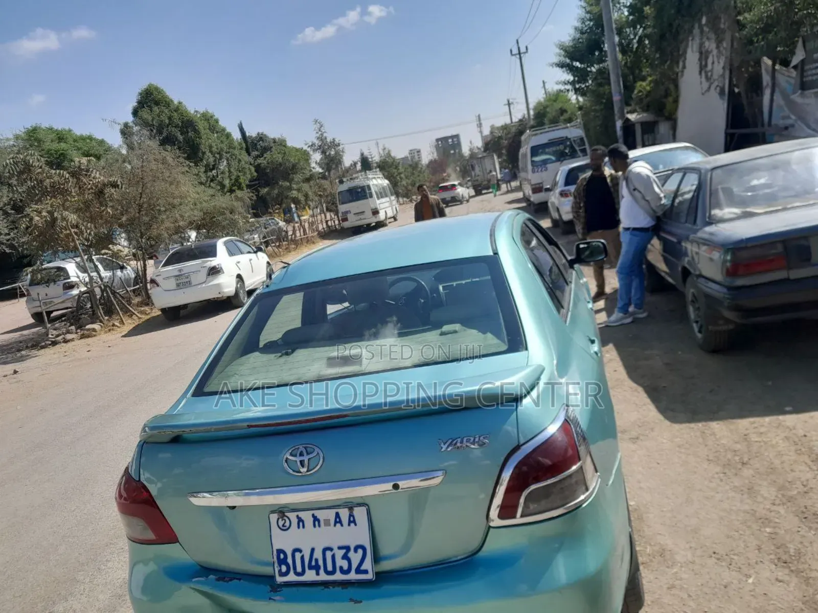 Toyota Yaris 2008 Blue