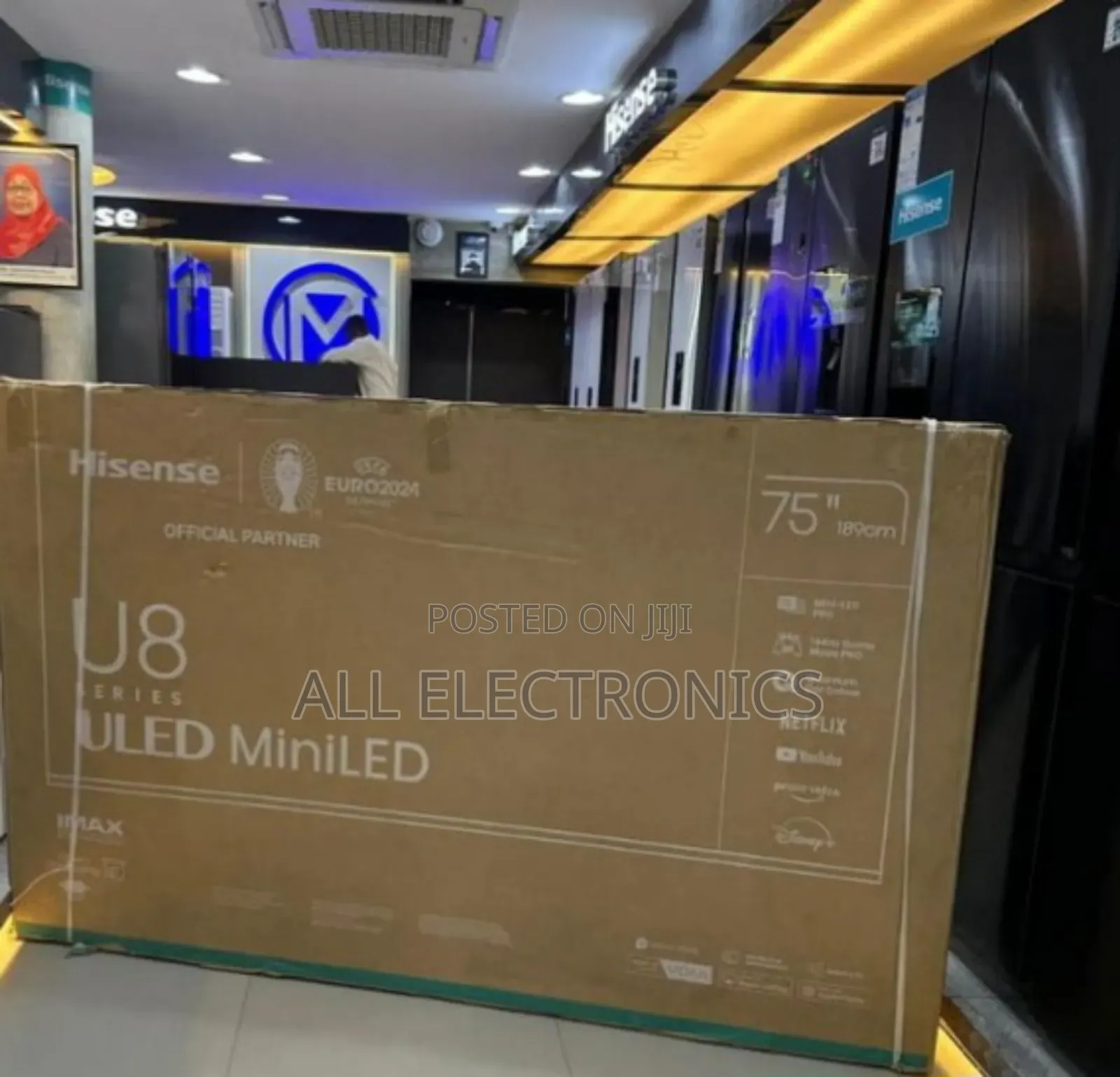 Hisense 75"Inch U8 Smart Tv