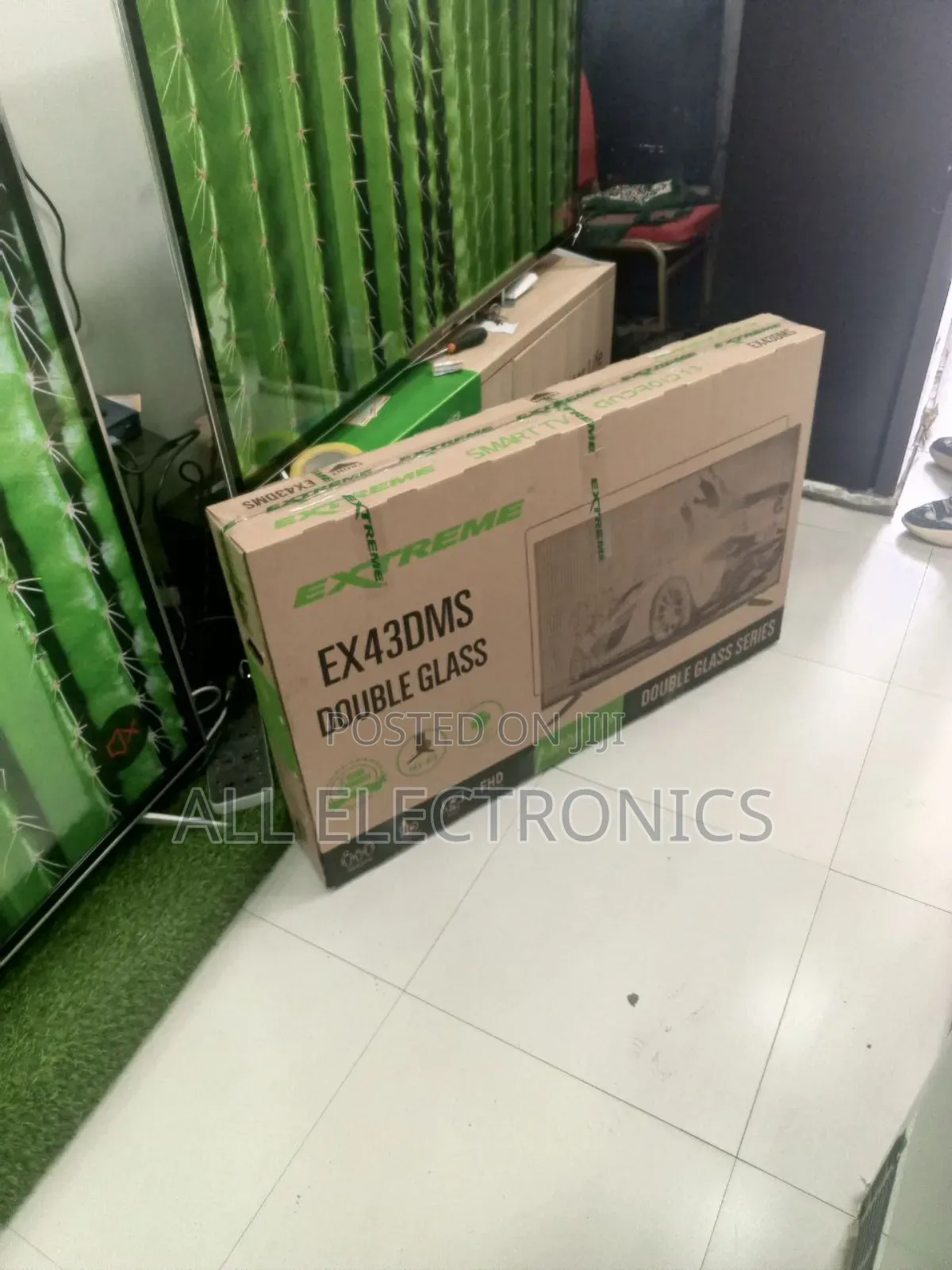 Extreeme 43 Double Glass Tv Smart