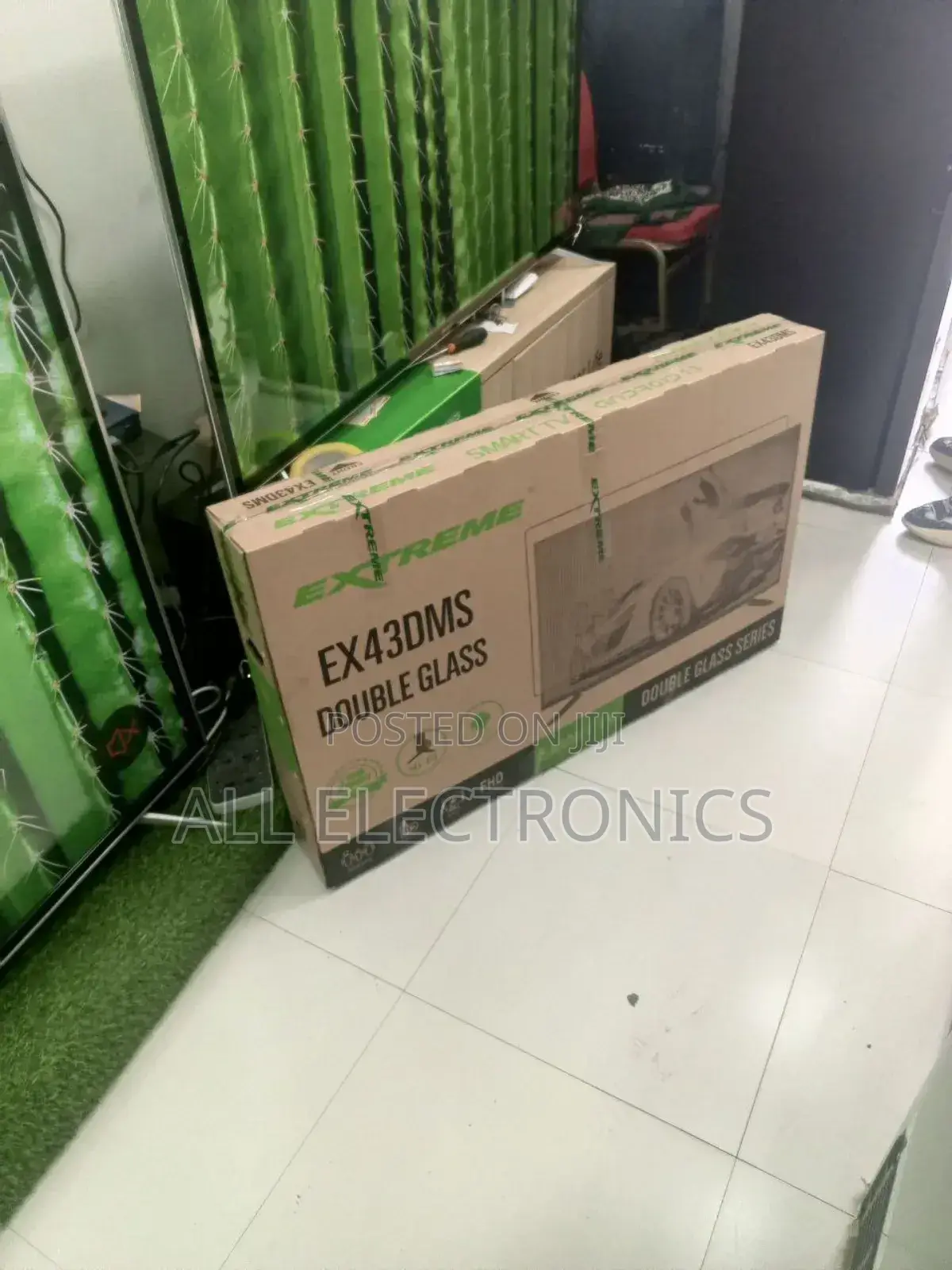 Extreeme 43 Double Glass Tv Smart