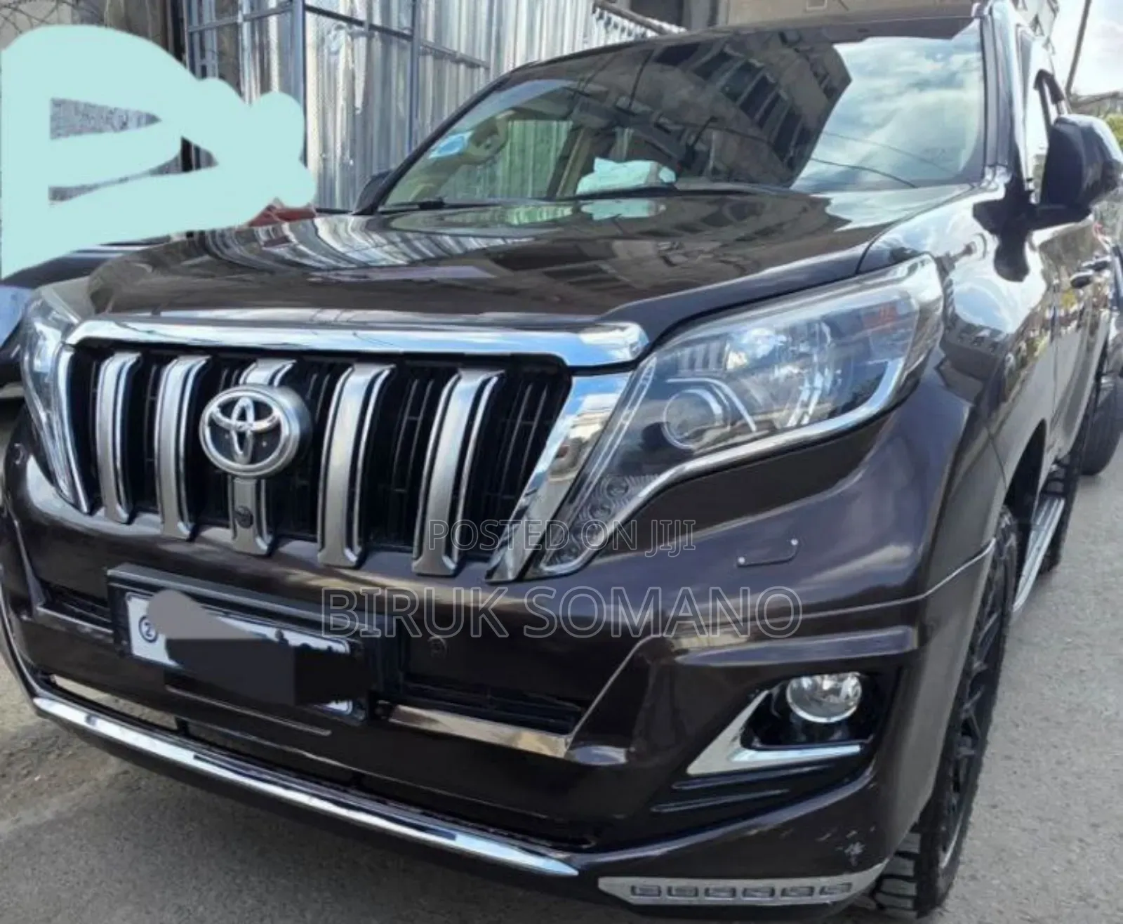 Toyota Land Cruiser 2017 Brown