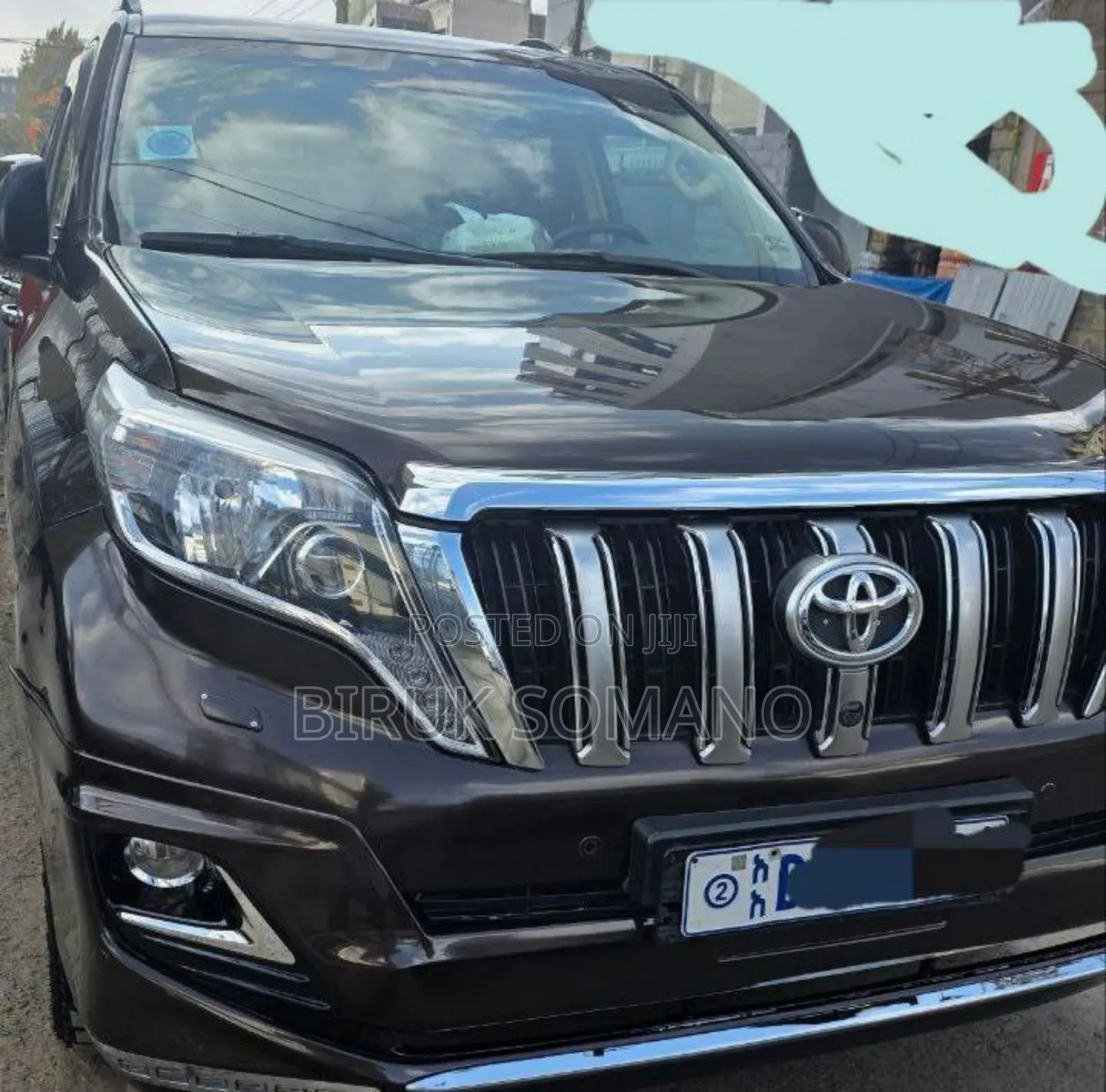 Toyota Land Cruiser 2017 Brown