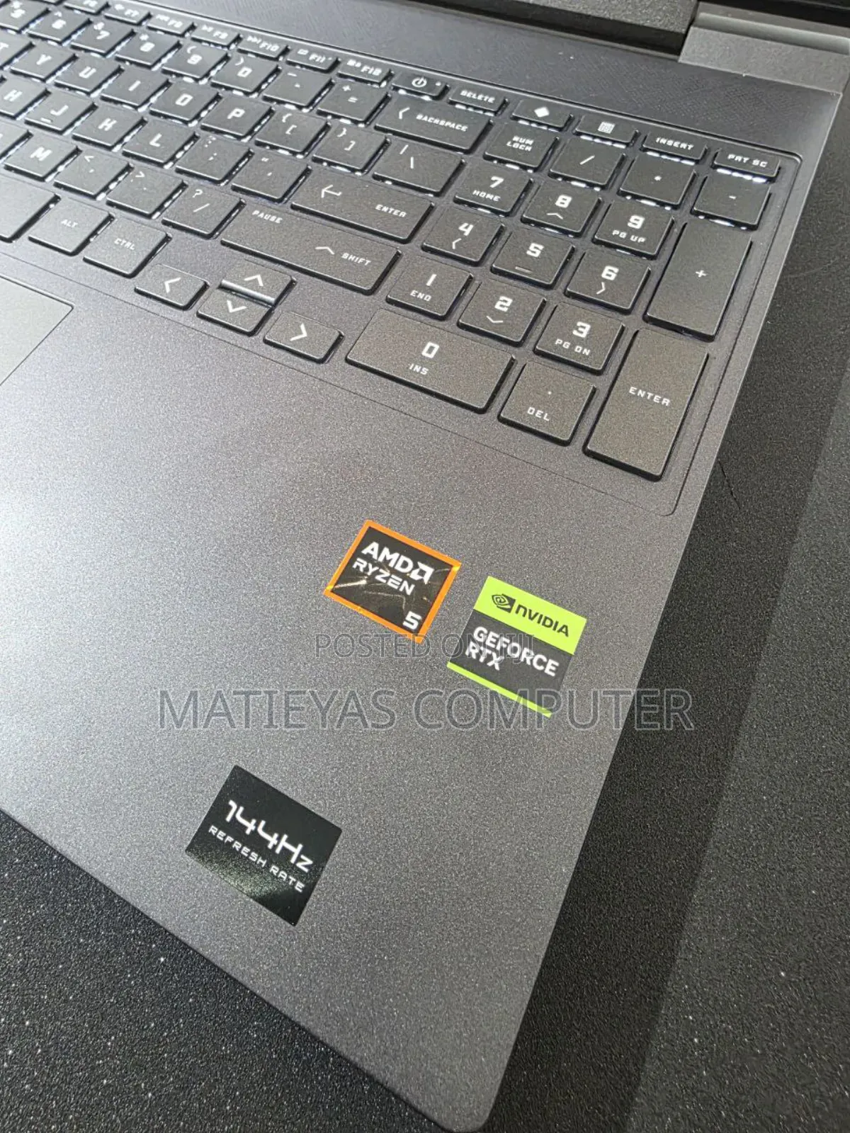 New Laptop HP Victus 15 16GB AMD Ryzen 5 SSD 512GB