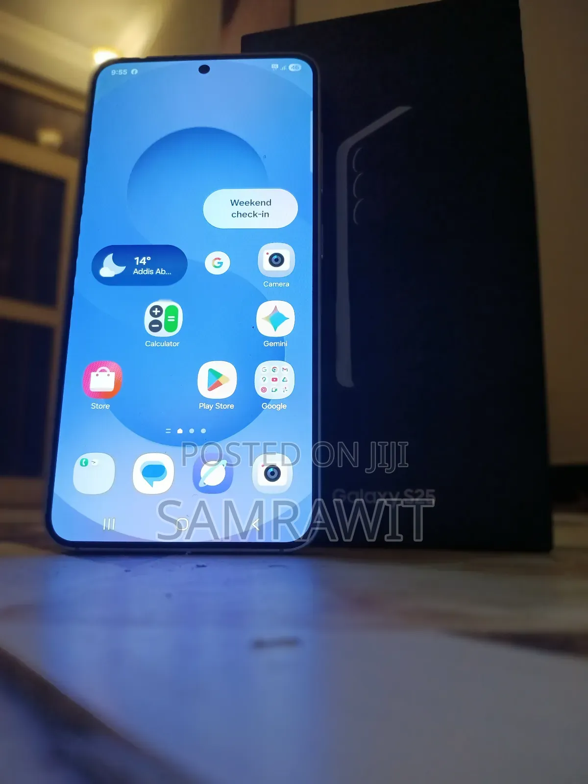 New Samsung Galaxy S25 128 GB Silver