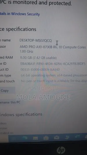 Laptop HP 250 G3 8GB Intel Core I5 HDD 1T