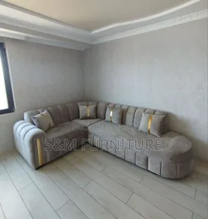 Order Space Optimizing L Shape Sofa (ሶፋ)