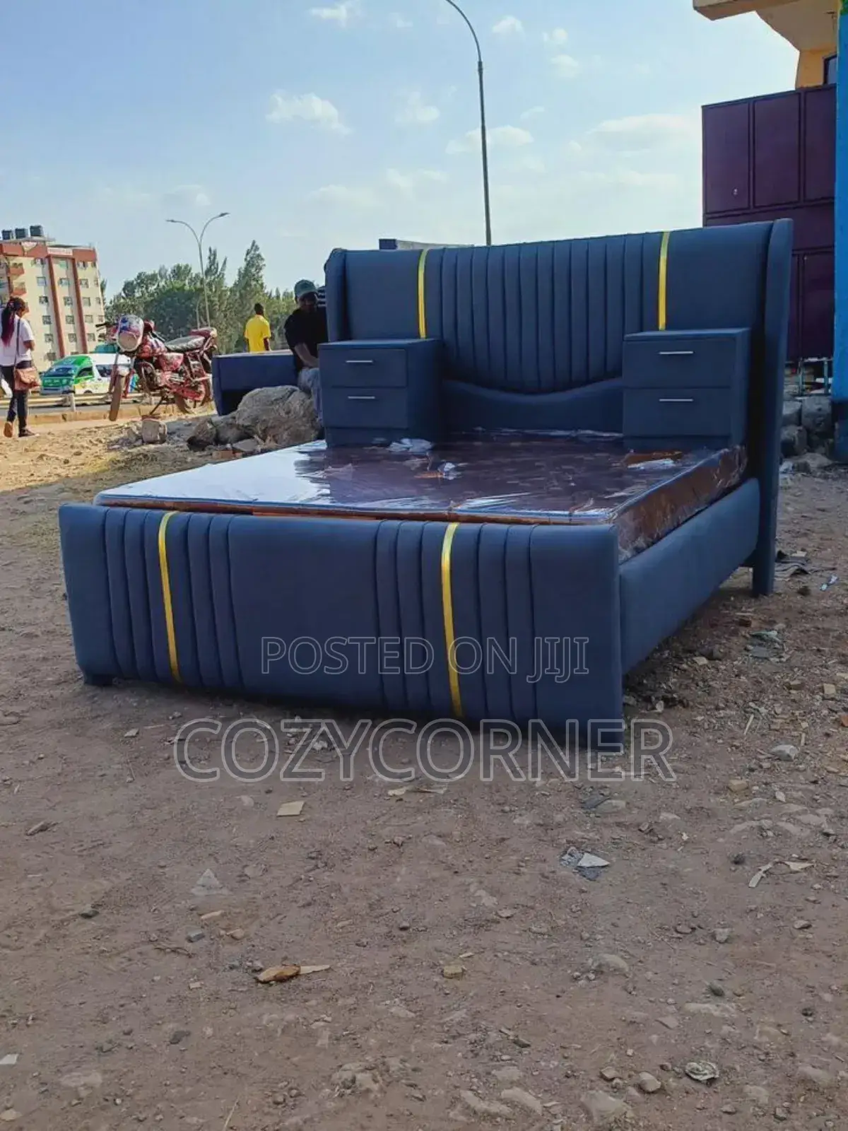 Order 1.50 Meter Bed With Eminence (አልጋ)