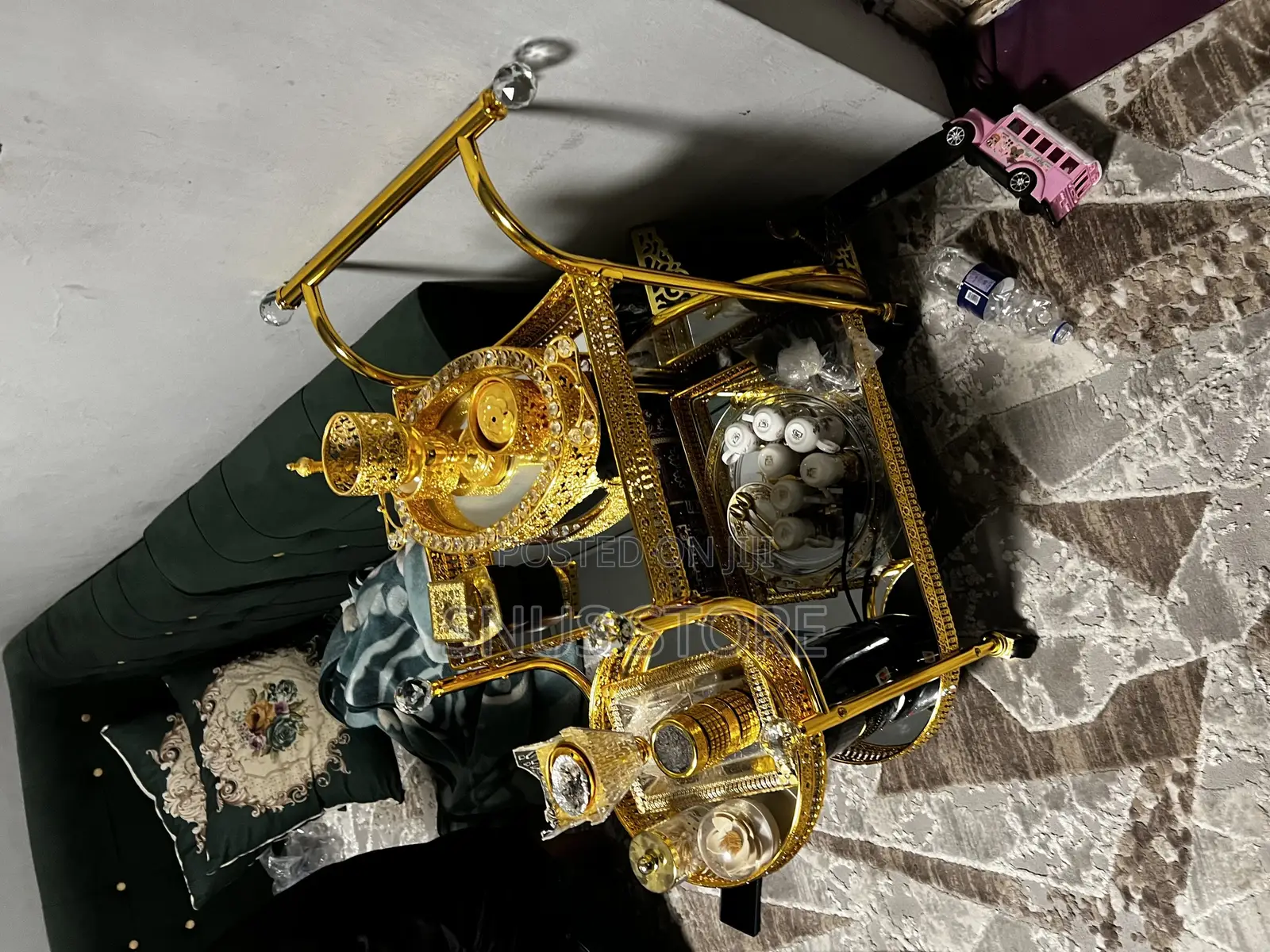Luxury Tea Coffee Serving Trolley
