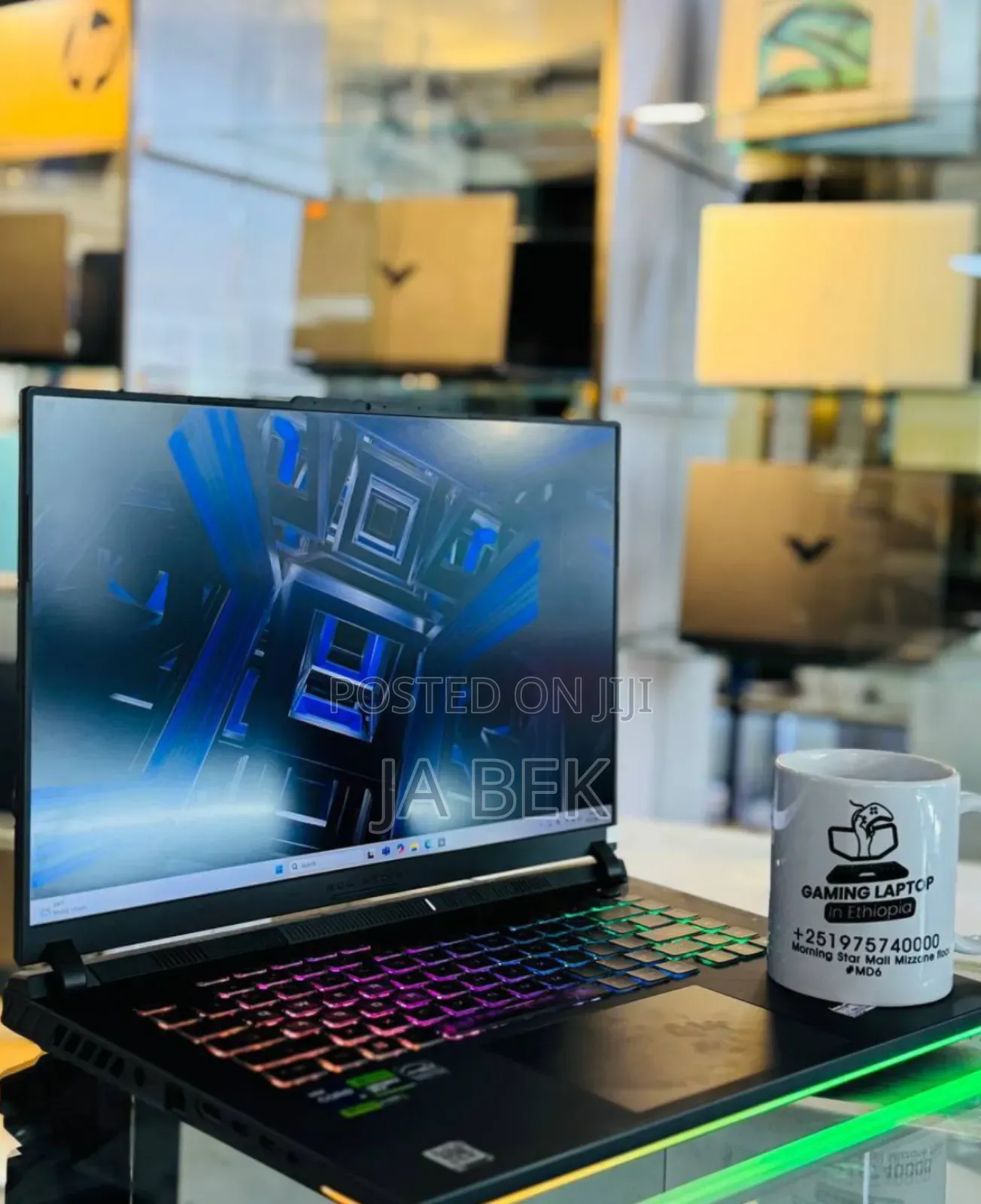 New Laptop Asus ROG Strix G16 G614 16GB Intel Core I9 SSD 1T