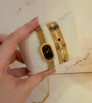 3 in 1 Ladies' Watch Set With Matching Bracelet Ring