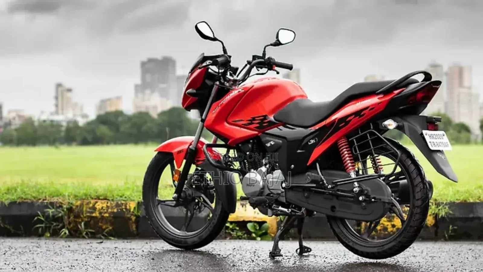 New Hero Glamour 2024 Red