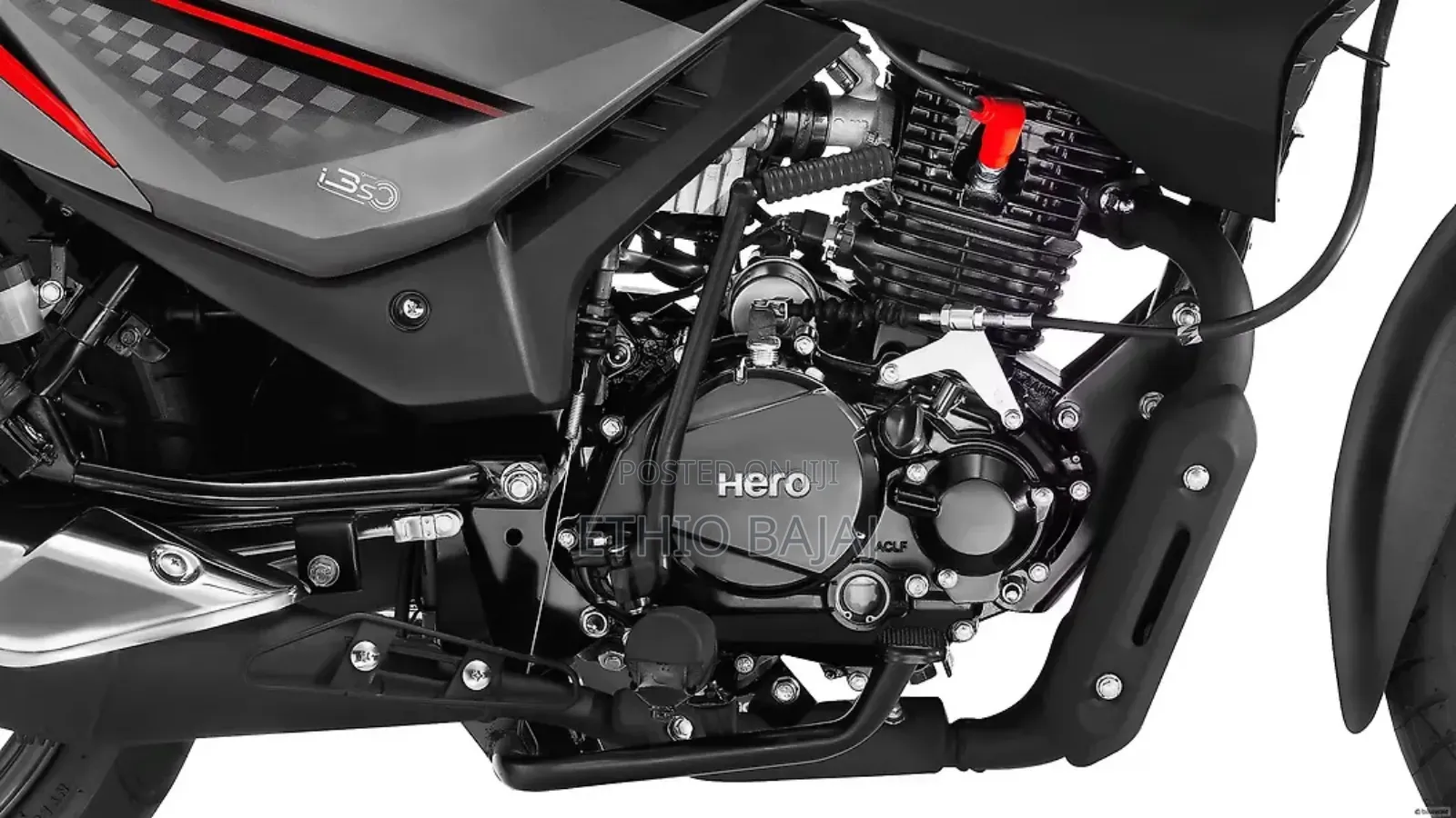 New Hero Glamour 2024 Red