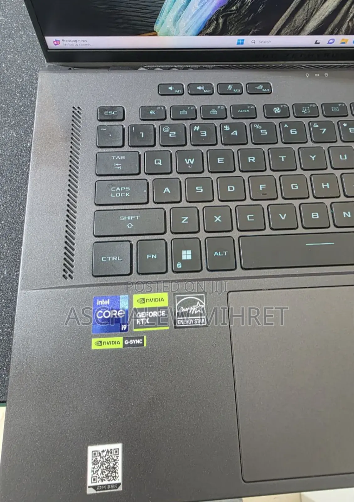 New Laptop Asus ROG Zephyrus G16 16GB Intel Core I9 SSD 1T