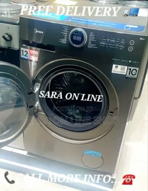 Midea Auto-Matice Orignal Washing Machine 12/8kg Free Delivery