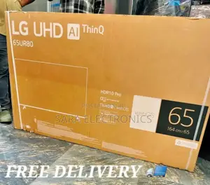 Lg 65" Uhd Smart Webos Tv New 2025 Model Free Delivery