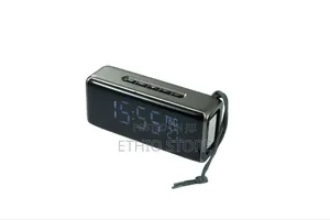 Photo - Portable Wireless Clock Speakers