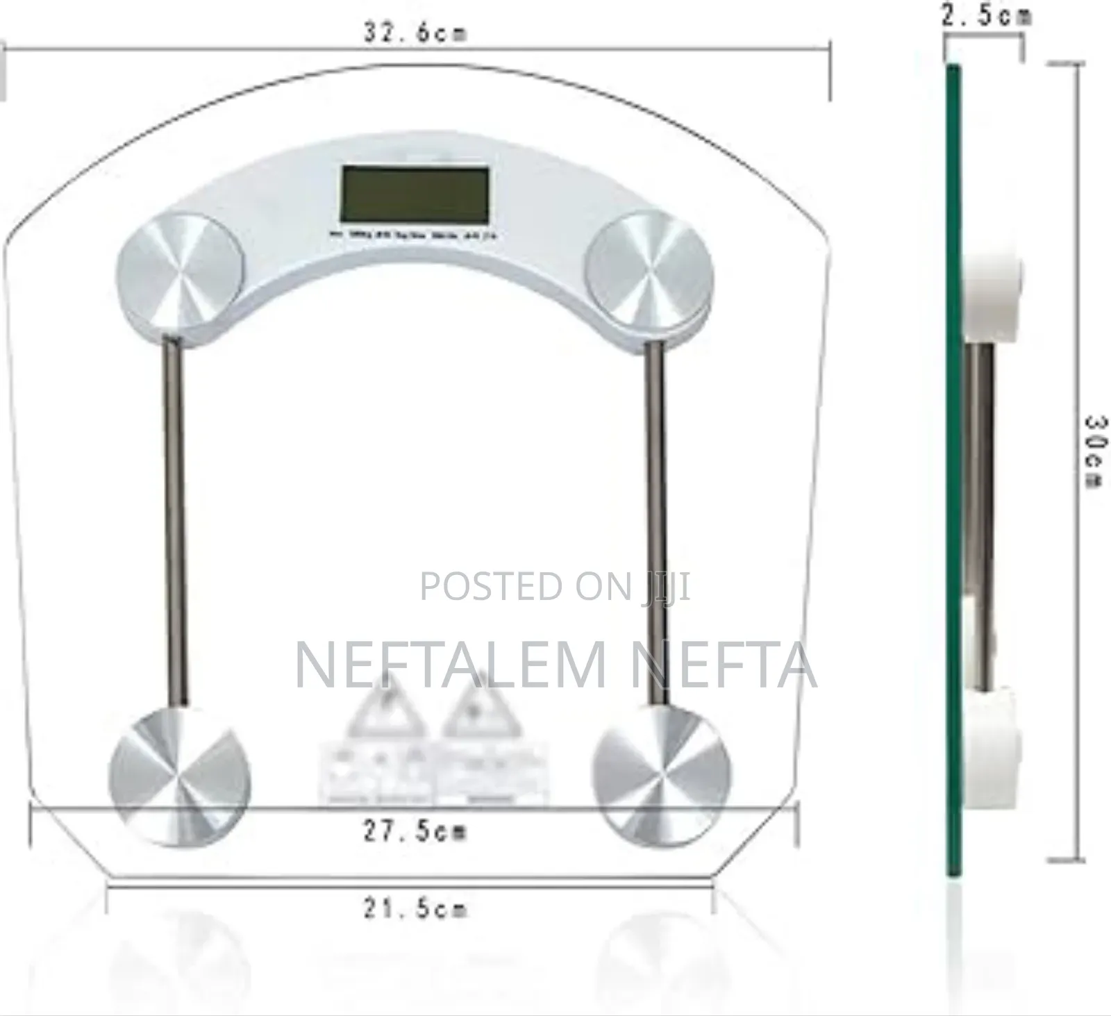 Digital Glass Electronic Personal Scale