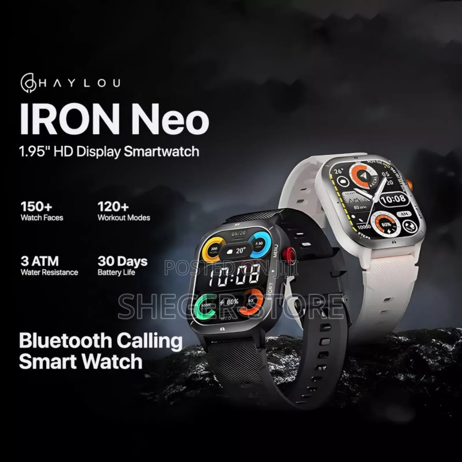 Orginal Haylou Rs3 Iron Neo Smartwatch