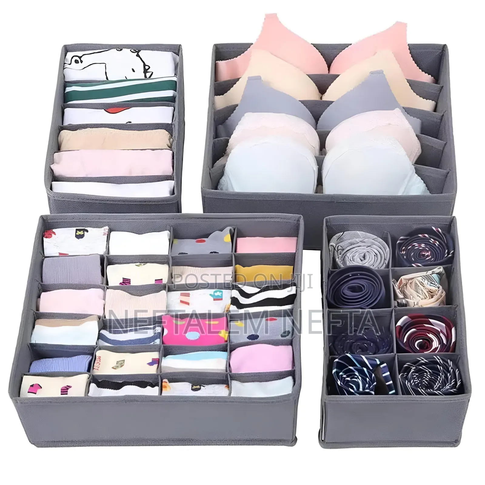 4pcs Foldable Organizers