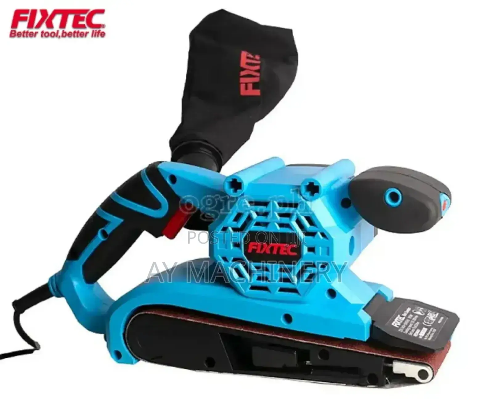 Fixtec Belt Sander 900w ቤልት ሳንደር