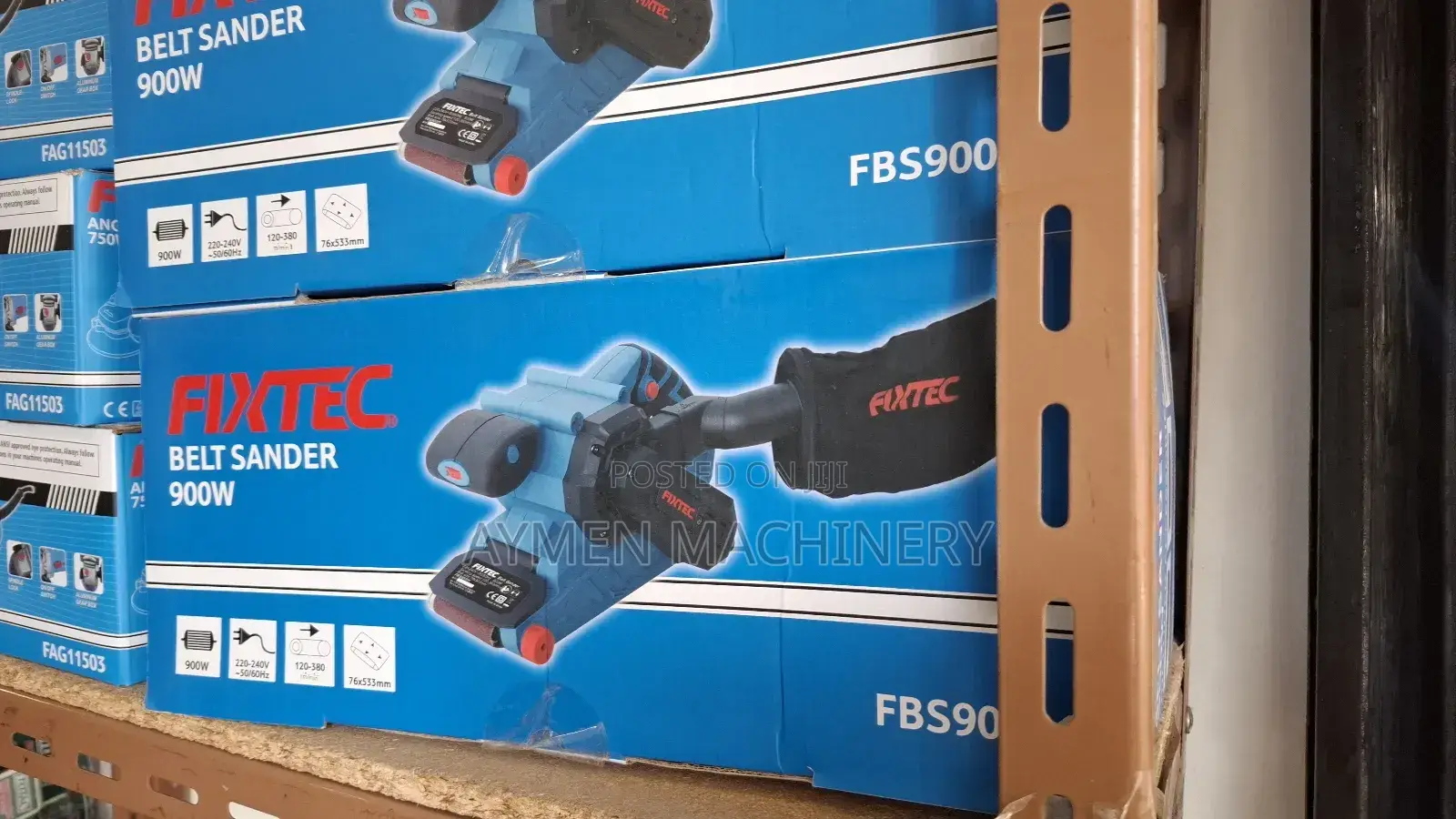 Fixtec Belt Sander 900w ቤልት ሳንደር