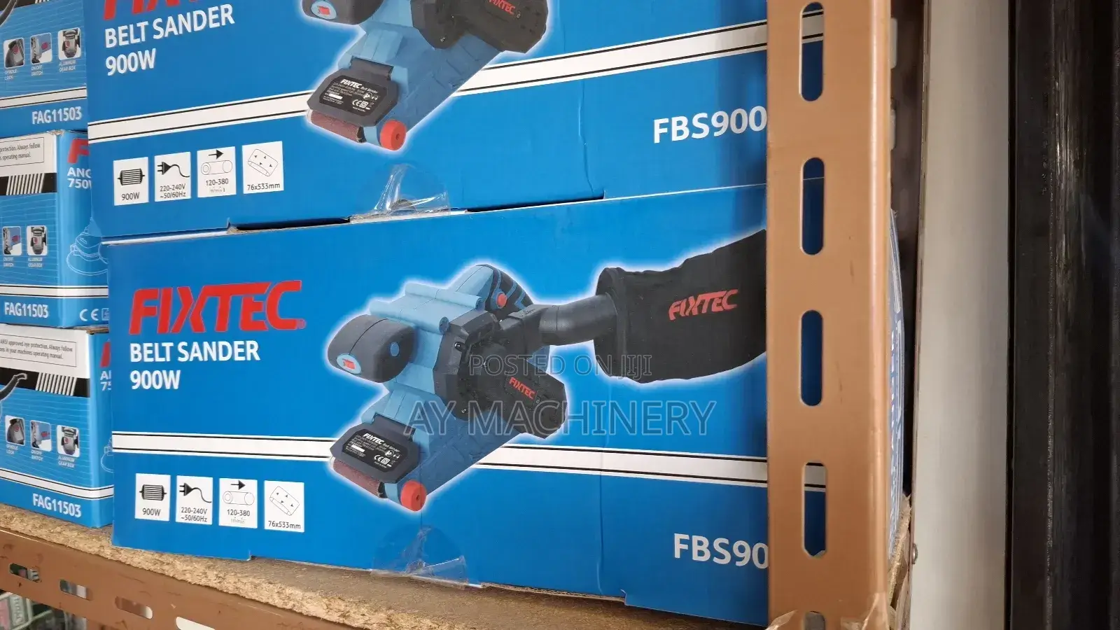 Fixtec Belt Sander 900w ቤልት ሳንደር