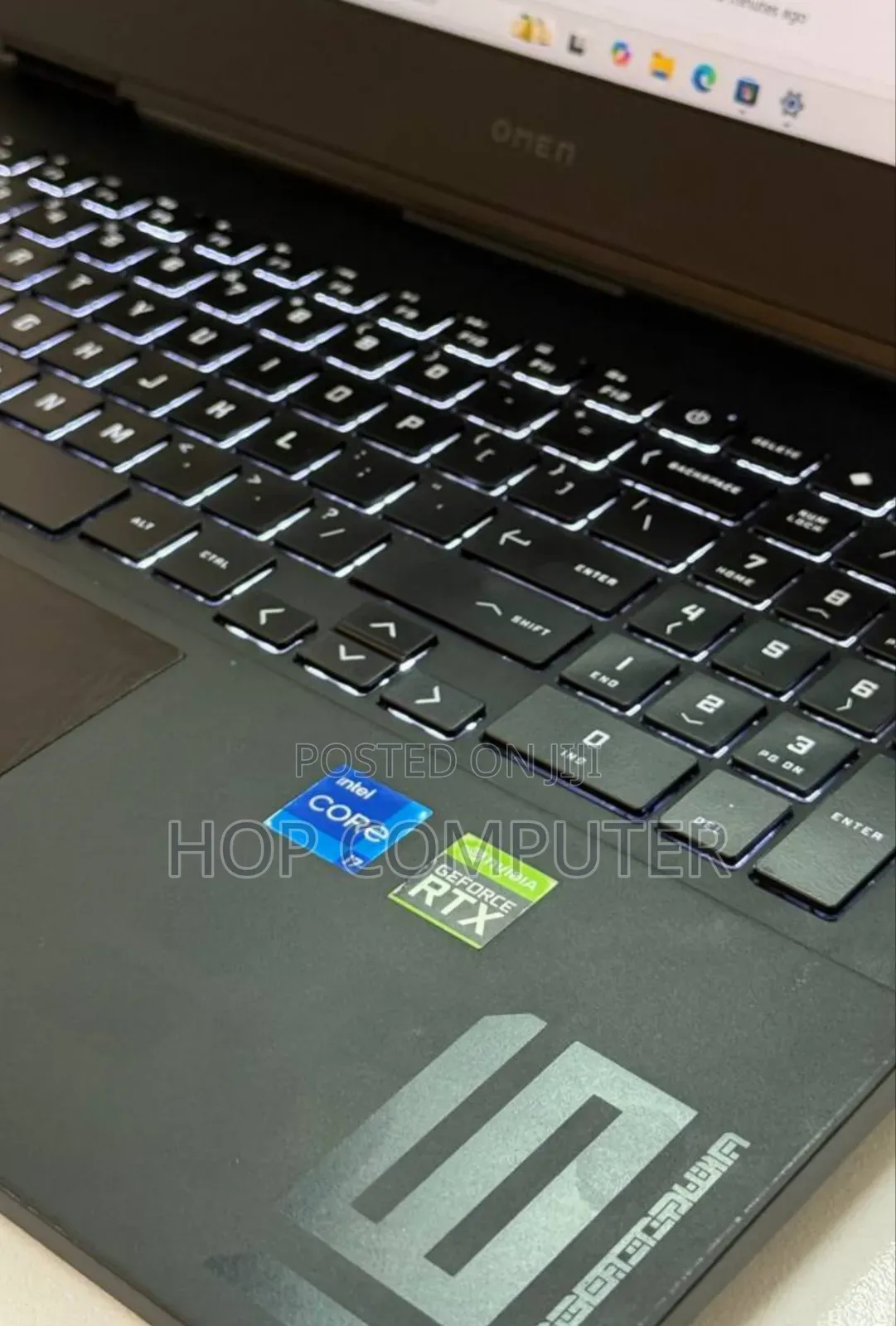 New Laptop HP Omen 15 16GB Intel Core I7 SSD 512GB