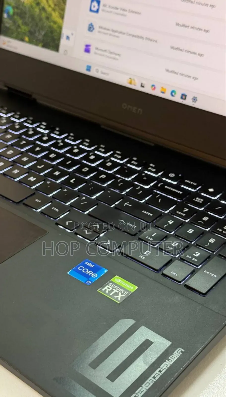 New Laptop HP Omen 15 16GB Intel Core I7 SSD 512GB