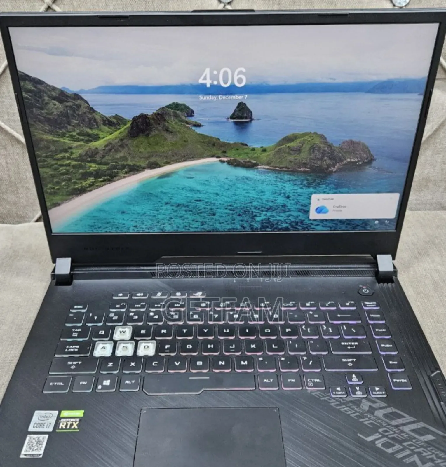 New Laptop Asus ROG Strix G15 16GB Intel Core I7 SSD 512GB