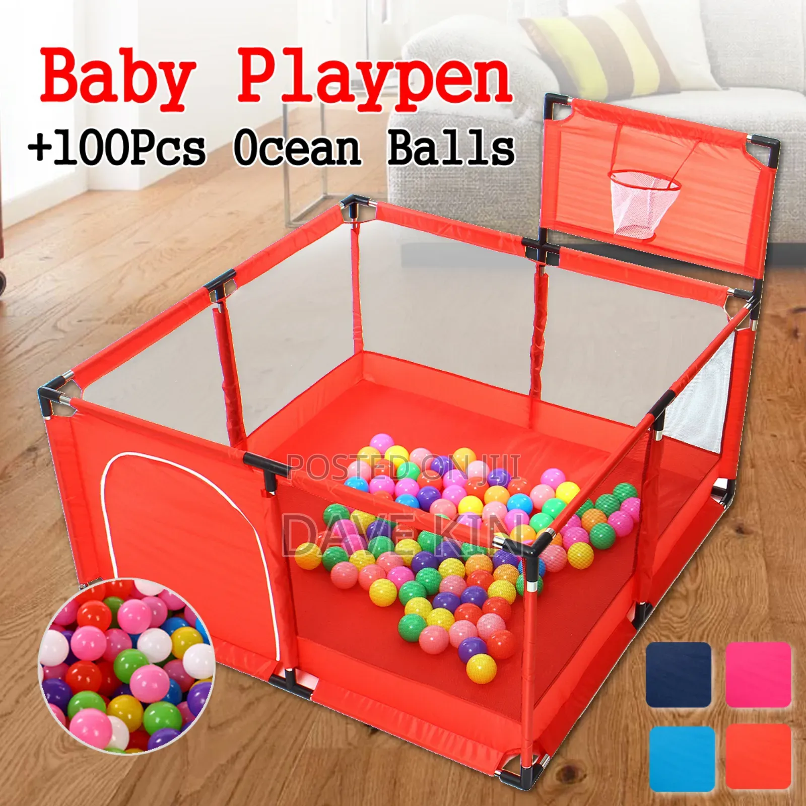 Babies Playing Fence