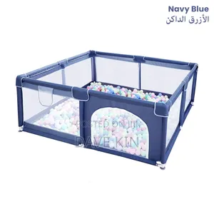 Babies Playing Fence