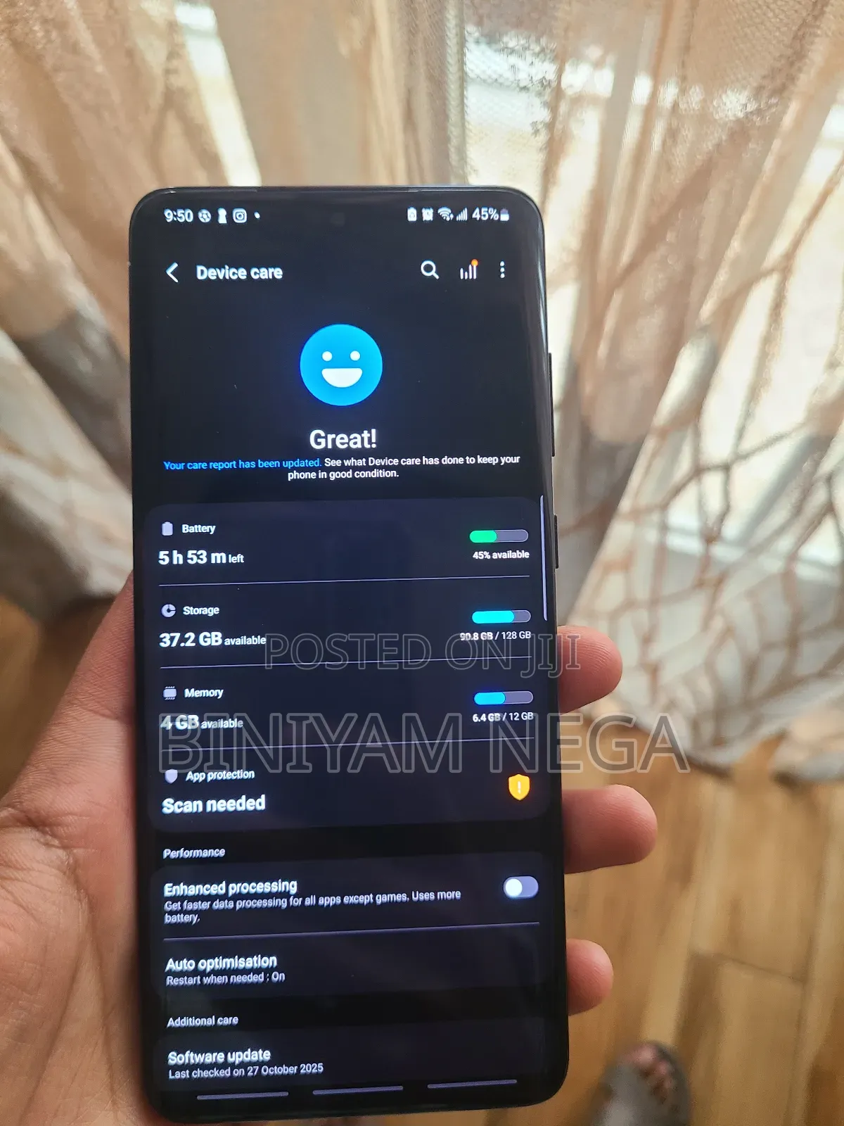 Samsung Galaxy S20+ 128 GB Black