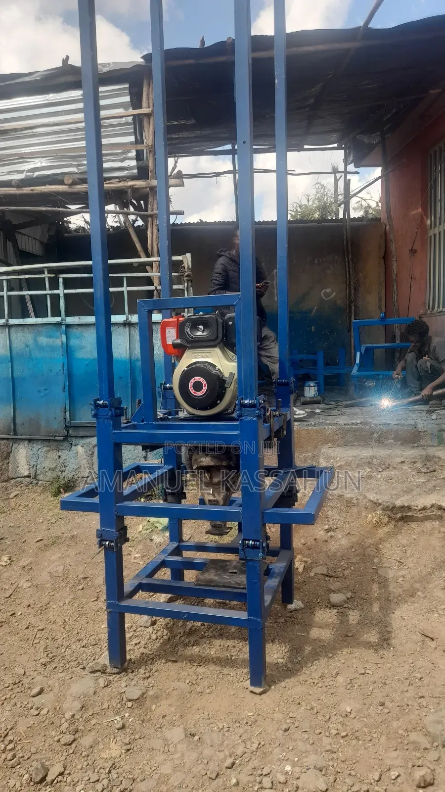 የከርሰምድር ውሃ ቁፋሮ ማሽን