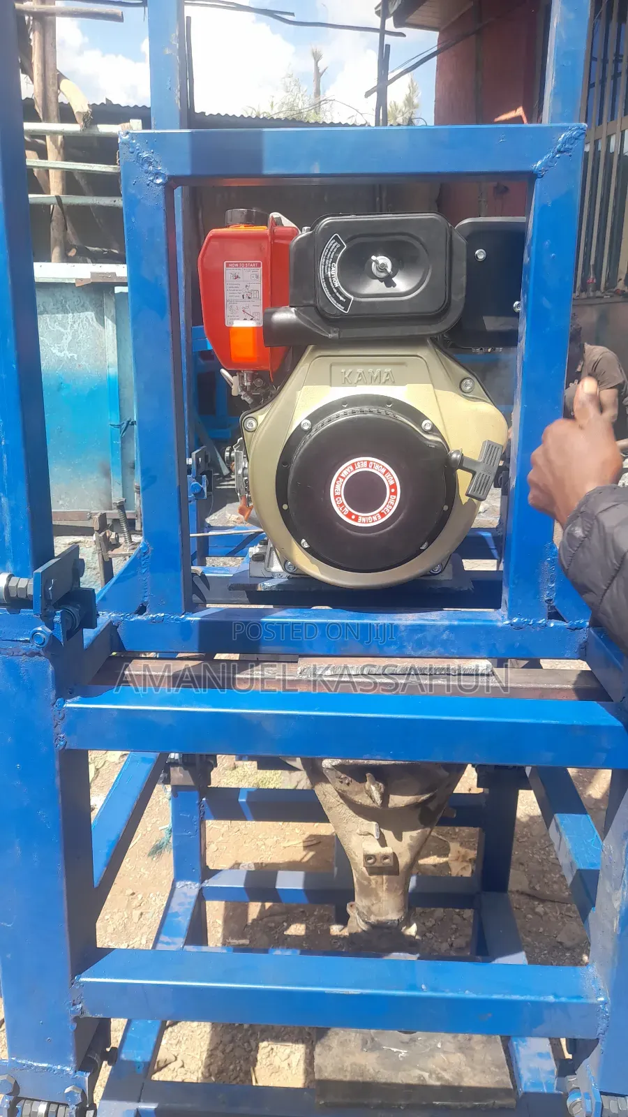 የከርሰምድር ውሃ ቁፋሮ ማሽን