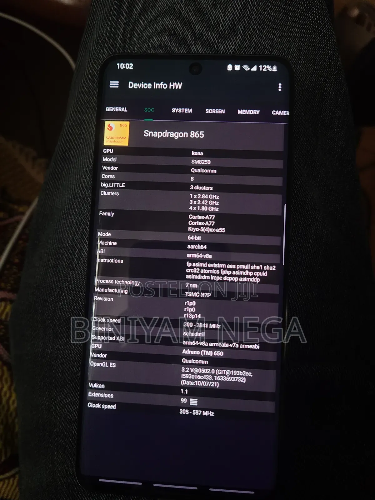 Samsung Galaxy S20+ 128 GB Black