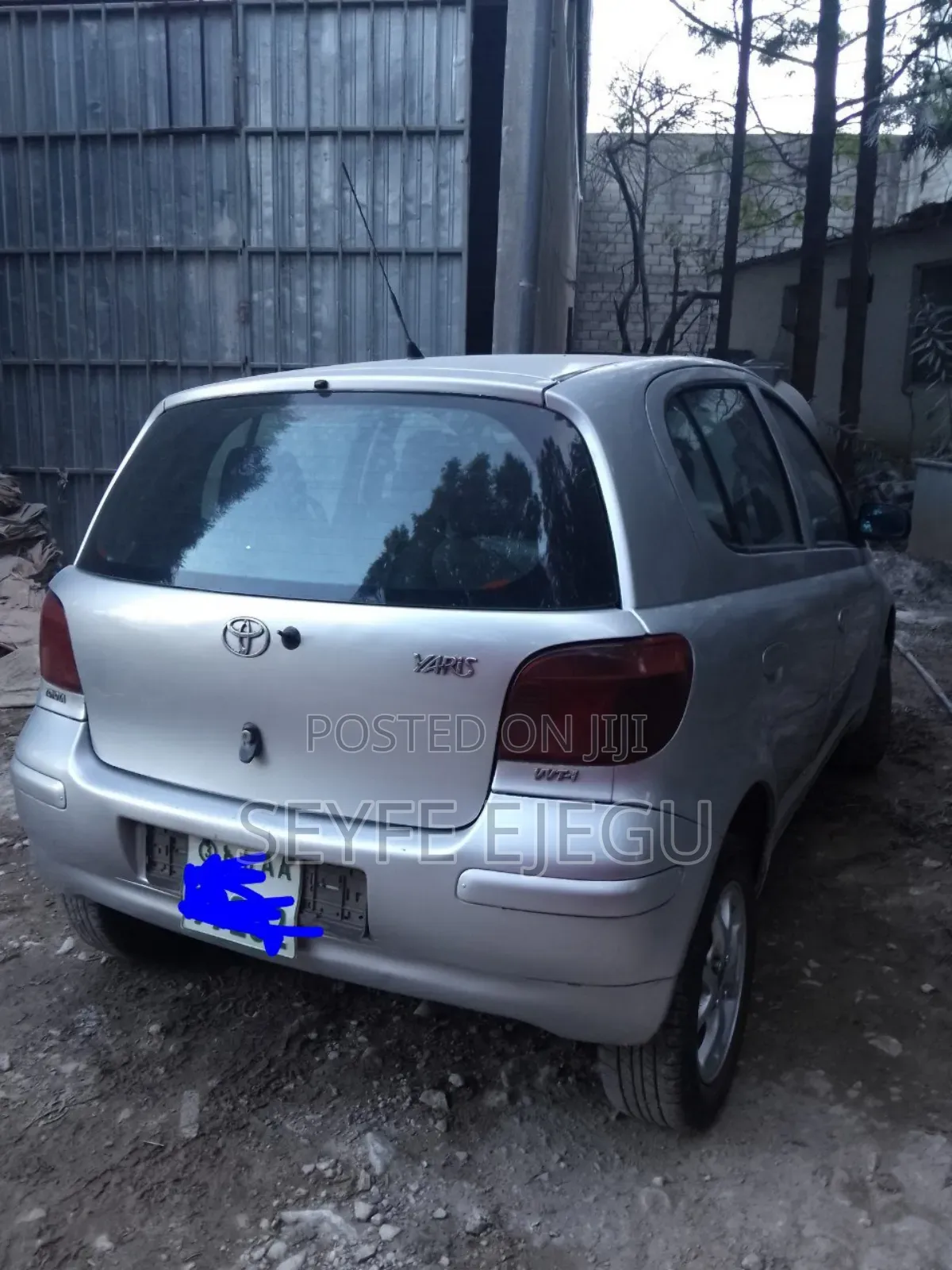 Toyota Yaris 1.4 2002 Silver