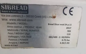 Sibread S4 P.11 Bread Slicer – Excellent Condition