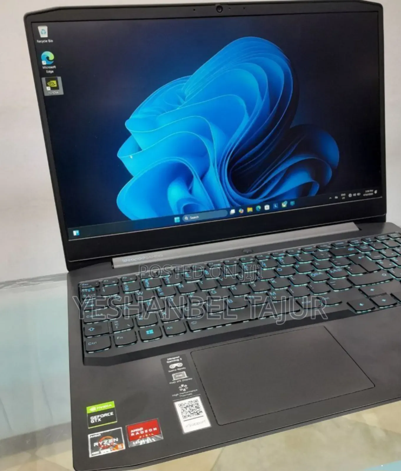 New Laptop Lenovo Ideapad 3 16GB AMD Ryzen 5 SSD 256GB