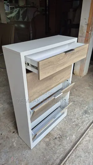 Modern Shoe Rack With Drawer