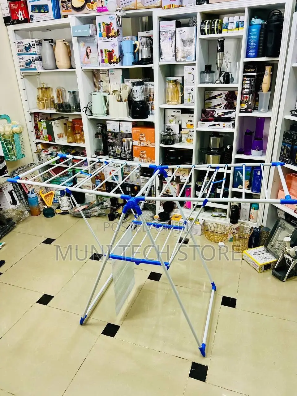 Laundry Cloth Drying Stand (የልብስ ማስጪያ)