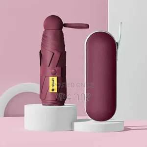 Mini Pocket Uv Umbrella ባለ 8 ሽቦ ጃንጥላ