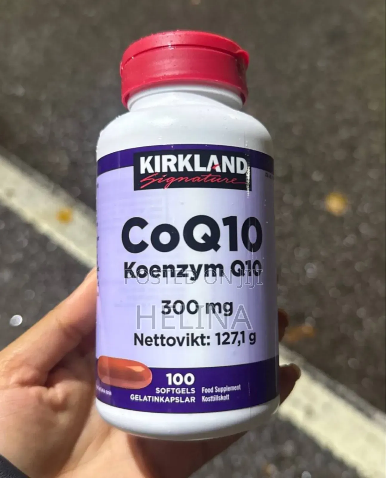 Kirkland Signature Coq10 300 Mg., 100 Softgels Original From Usa